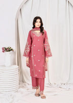 PINK OPAL EMBROIDERED 3PCS