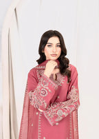 PINK OPAL EMBROIDERED 3PCS