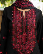 RED SCARLET 3PC STITCHED