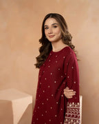 POP GARNET 2 PC STITCHED
