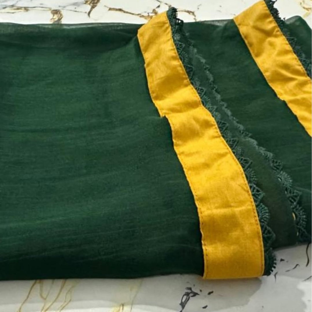 ZANI MUSTARD 2 PC STITCHED