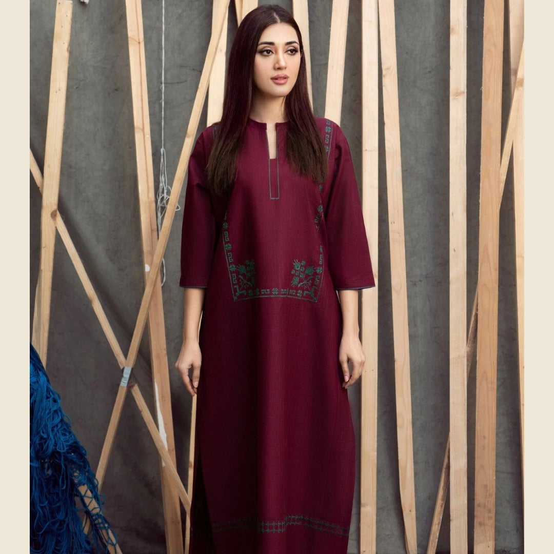 SAWERA EMBROIDERED KURTI