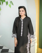 BLACK EYED 2 PC STITCHED