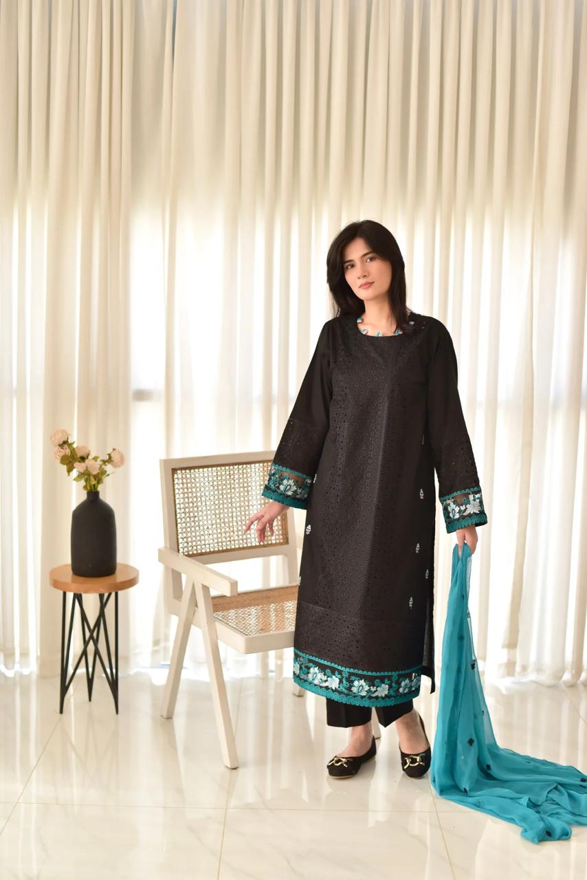 SAFIA 3 PC STITCHED
