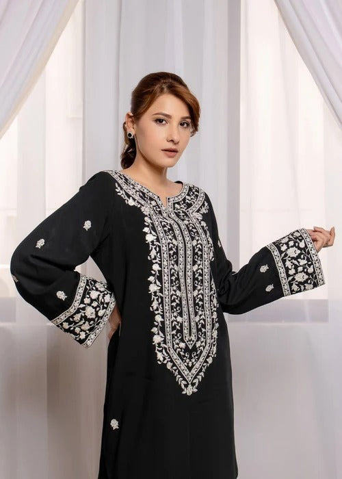 BLACK ALLURE 2PCS STITCHED
