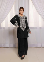 BLACK ALLURE 2PCS STITCHED