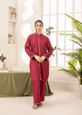 MAROON RINGELS 2PCS