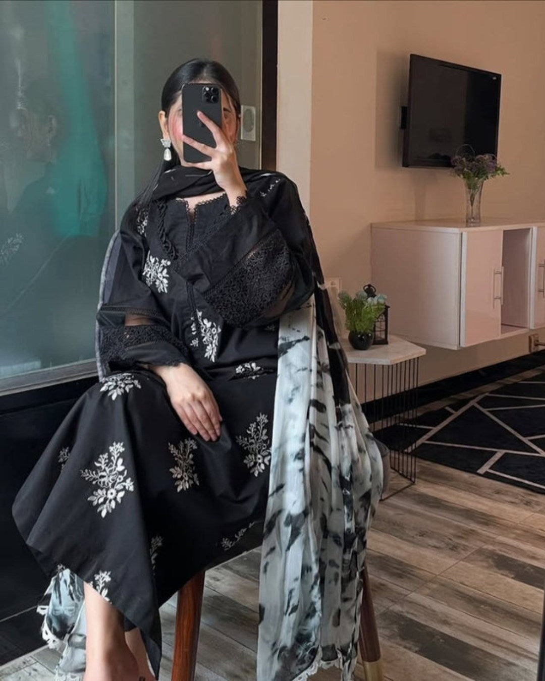 SHAAM-E-SIYAH 3 PC Stitched
