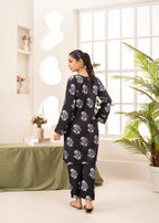 ZEENAT BLACK 2PCS