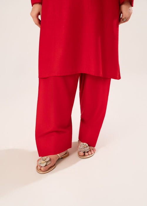 PEPLUM RED 2PCS