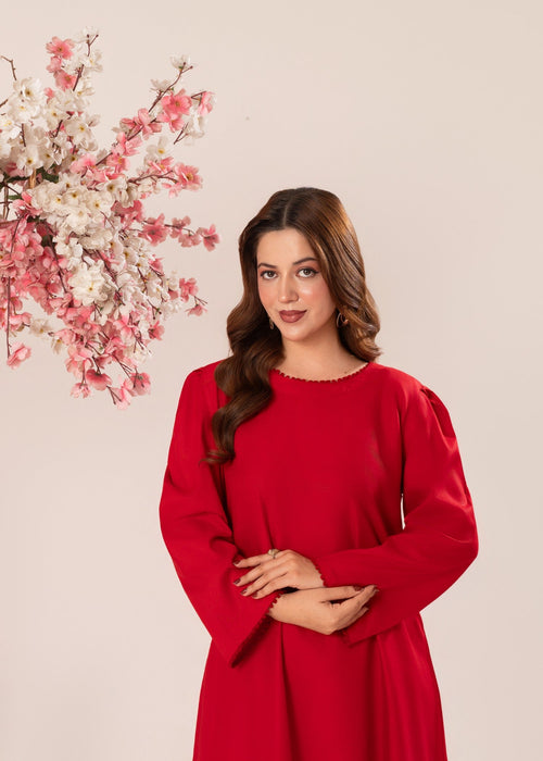 PEPLUM RED 2PCS