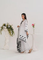 WHITE CHARM (FARSHI SHALWAR) 3PCS