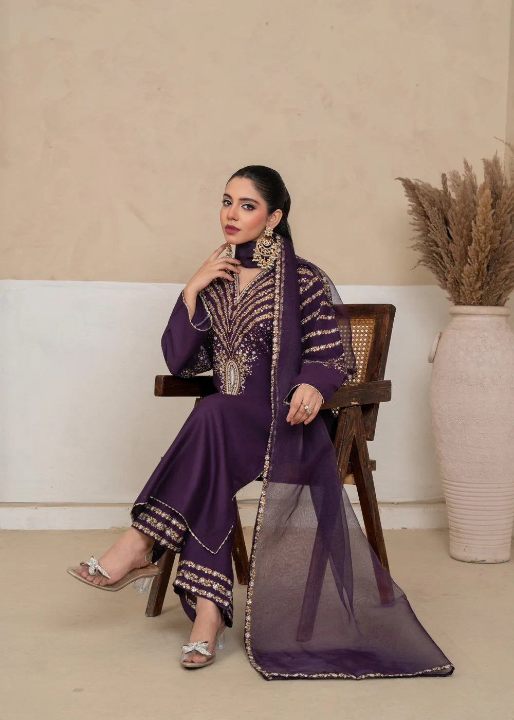 JAZMINE PURPLE 3PCS
