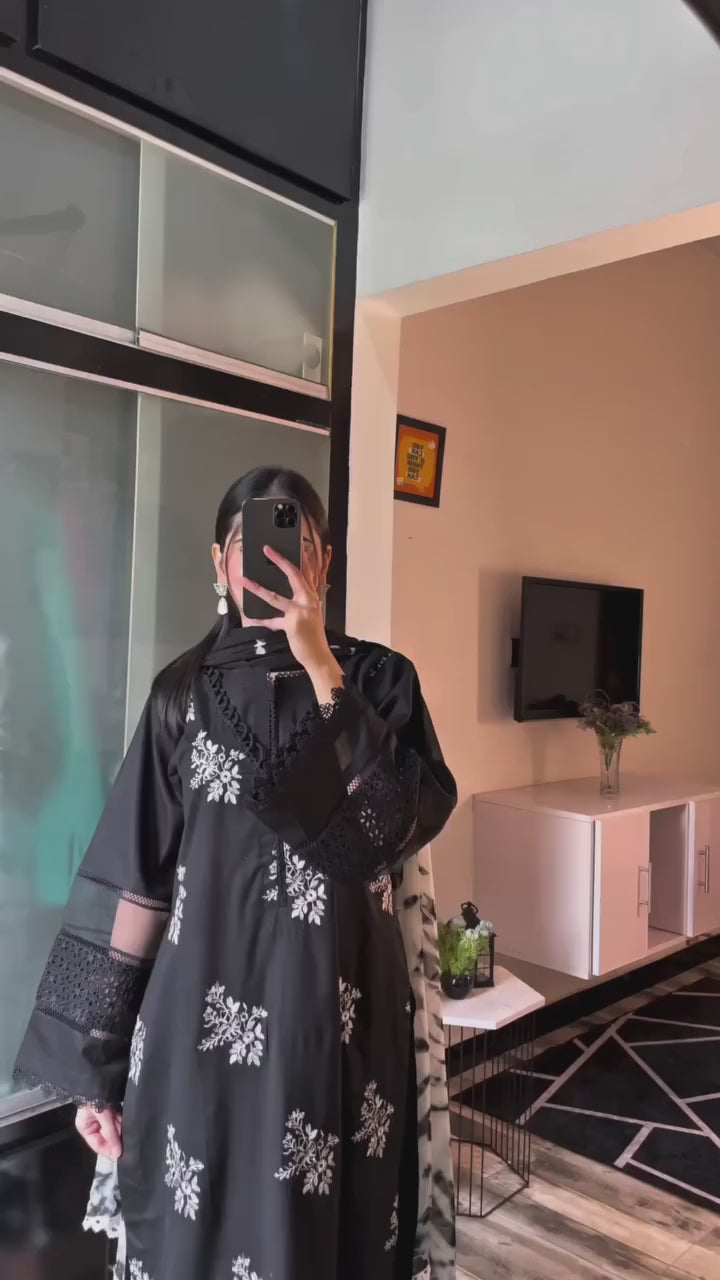 SHAAM-E-SIYAH 3 PC Stitched